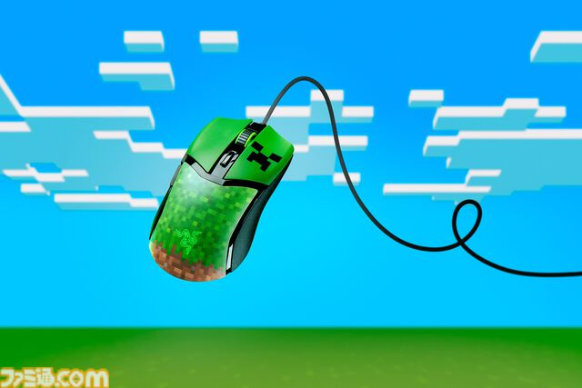 『マインクラフト』クリーパーがデザインされたRazerコラボゲーミングマウス・キーボードが6月27日に発売。本日（5/27）より予約開始
