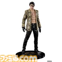 『龍が如く』冴島大河のスタチューフィギュアが10月に発売。刺青をあしらったミニ屏風がセガストア特典として付属。真島吾朗のフィギュアも再販決定