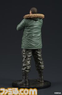 『龍が如く』冴島大河のスタチューフィギュアが10月に発売。刺青をあしらったミニ屏風がセガストア特典として付属。真島吾朗のフィギュアも再販決定