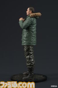 『龍が如く』冴島大河のスタチューフィギュアが10月に発売。刺青をあしらったミニ屏風がセガストア特典として付属。真島吾朗のフィギュアも再販決定