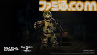 【DbD】『デッドバイデイライト』×『Five Nights at Freddy's』コラボPTBが開始。恐怖の消防斧を駆使するスプリングトラップが新キラーになって参戦