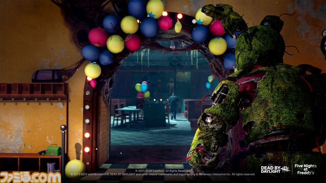 【DbD】『デッドバイデイライト』×『Five Nights at Freddy's』コラボPTBが開始。恐怖の消防斧を駆使するスプリングトラップが新キラーになって参戦