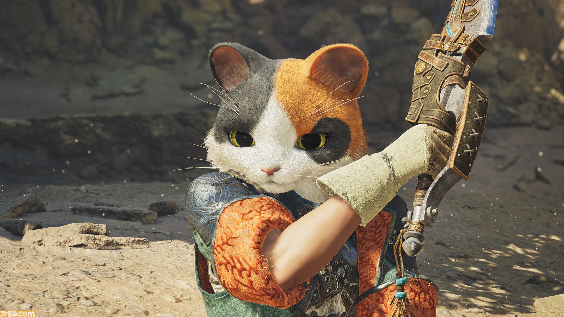 『モンハンワイルズ』アイルーになりきれるユニークな頭装備が登場。6月4日配信、初の3頭狩猟イベントクエスト“三人寄ればケマトリス！”で入手可能