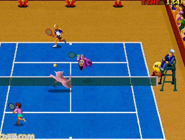 【アケアカ】『スーパーワールドコート』5月29日より配信。個性豊かな選手たちによる、白熱のテニスが楽しめるスポーツゲーム