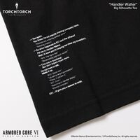 『アーマード・コア6』ハンドラー・ウォルター＆オーネスト・ブルートゥのTシャツが本日(5/29)予約開始。エンブレムをあしらったデザインが素敵