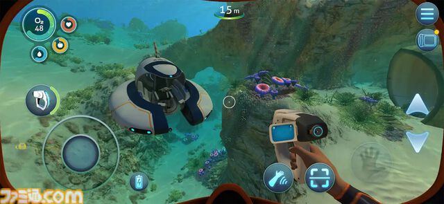 『サブノーティカ』モバイル版が7月8日配信。シリーズ累計1800万本超えの海底惑星サバイバルアドベンチャーがスマホで遊べるように