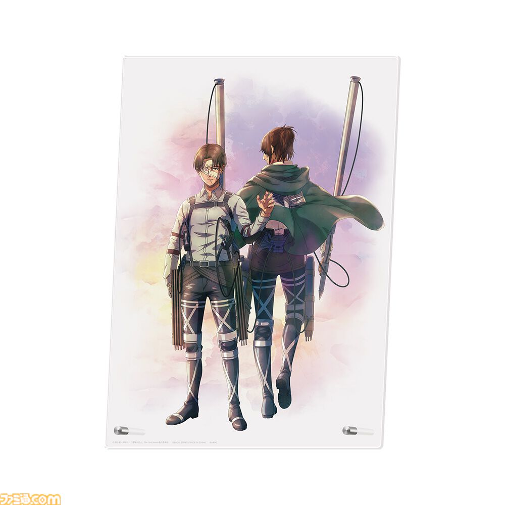 進撃の巨人』一番くじが本日（5/30）発売。すべての地表を踏み鳴らす