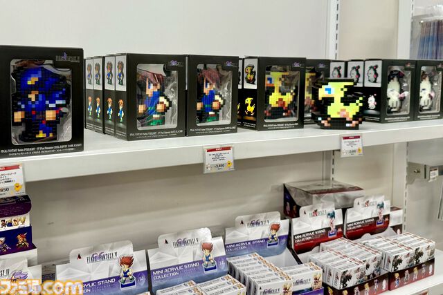 『FF ピクセルリマスター』アトレ秋葉原をドット絵や天野喜孝氏の歴代アートが彩る。“いらすとや”みふねたかし氏描き下ろしのセシル、バッツ、ティナも公開【コラボイベントが本日（5/30）より開催】