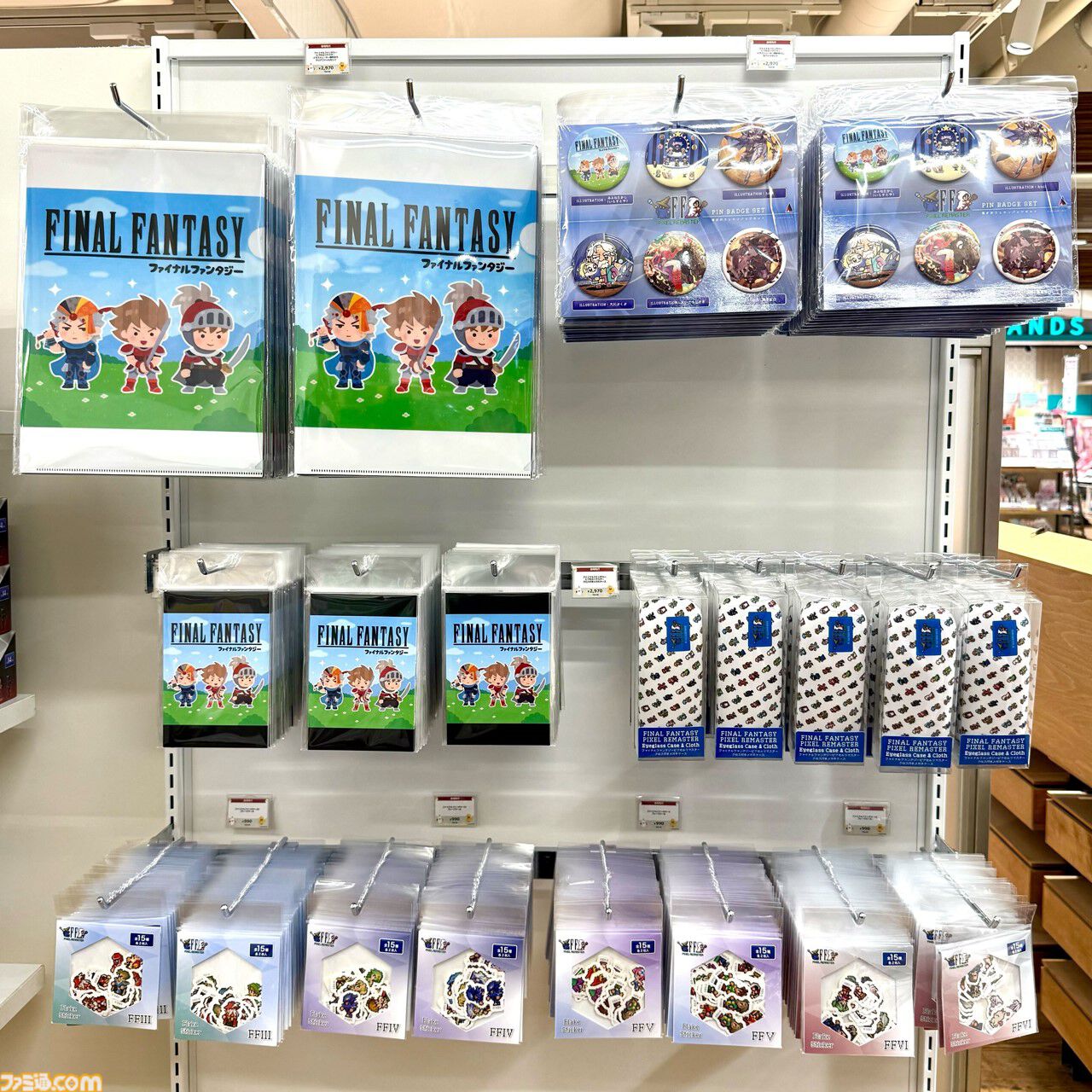 『FF ピクセルリマスター』アトレ秋葉原をドット絵や天野喜孝氏の歴代アートが彩る。“いらすとや”みふねたかし氏描き下ろしのセシル、バッツ、ティナも公開【コラボイベントが本日（5/30）より開催】