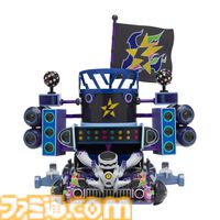 『ポケモンSV』スター団ボスたちが所有する改造ライドポケモン“スターモービル”がフィギュア化。車体正面のランプ部分はゲームと同じく光る仕様に