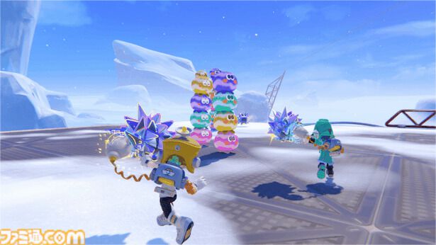 『ポッピュコム』本日（6/2）発売。最大4人でプレイ可能、仲間との協力と“色”を駆使したバトル・謎解きが鍵となるハチャメチャ3Dマルチアクション