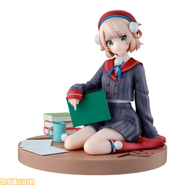 しぐれういさんの一番くじが8月26日に発売。ぺたん座りがかわいいフィギュアや、描きおろしイラストのグッズなどがラインアップ予定