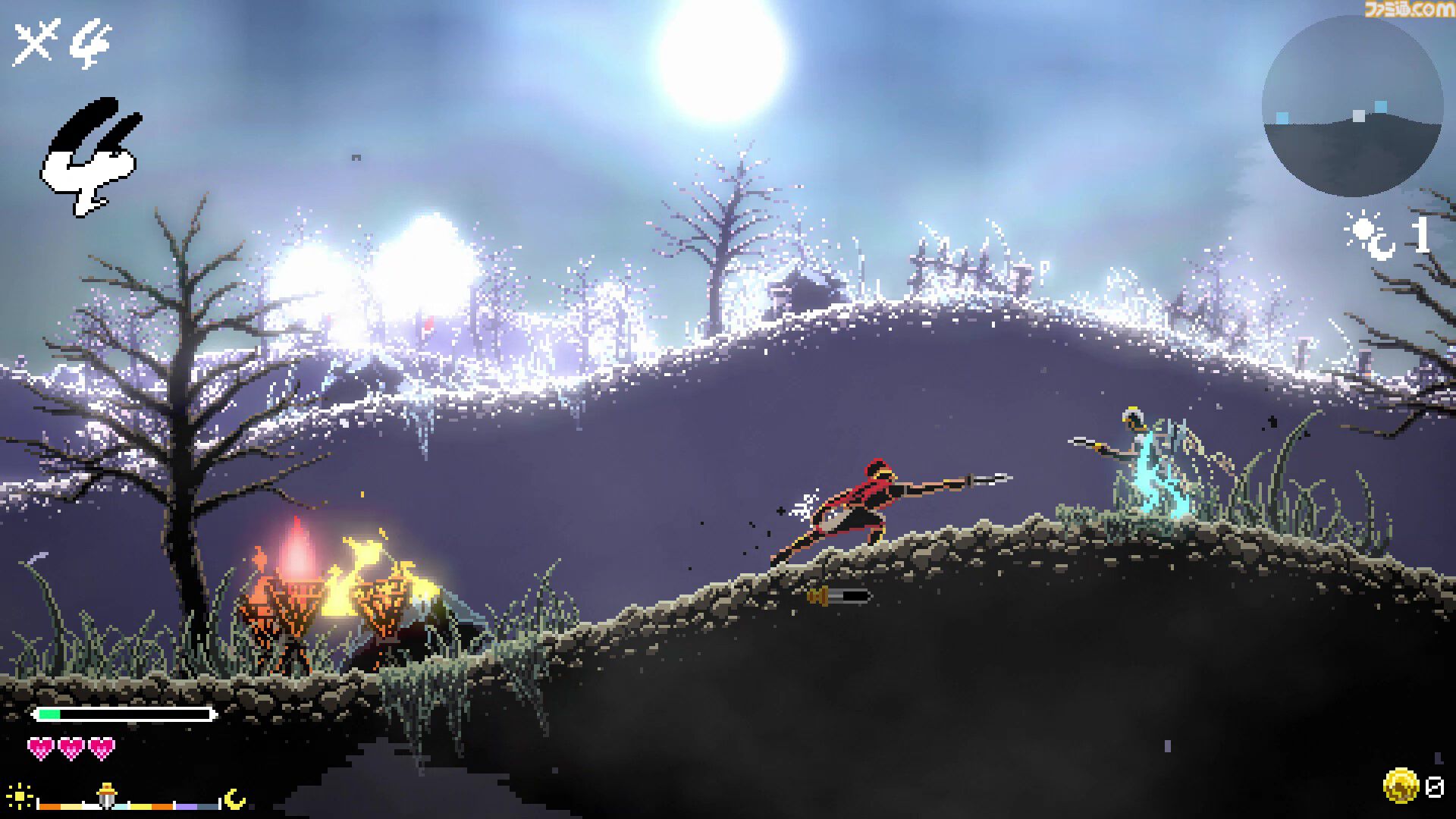 『Berserk or Die』レビュー。『ヴァンサバ』poncle初の自社IPは尖った2Dアクションゲーム。キーボードをバンバン叩いて左右から出現する敵を撃退！