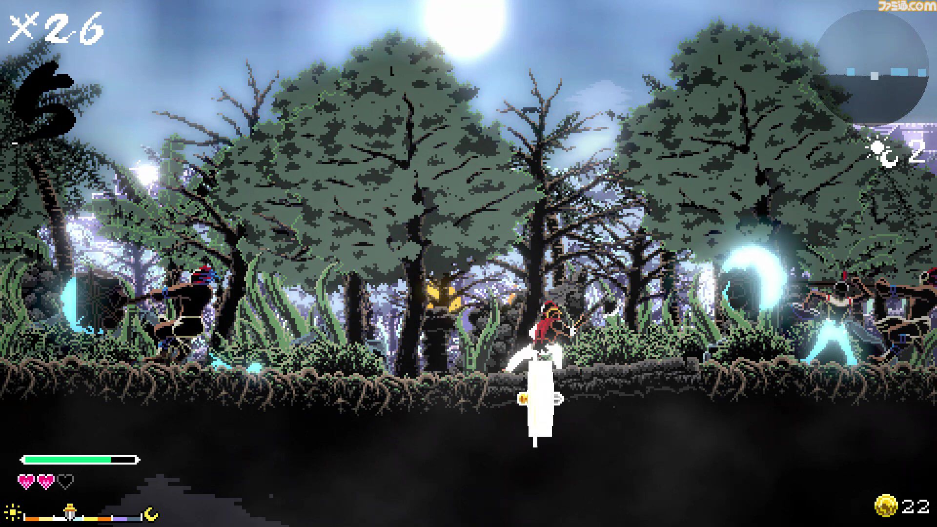 『Berserk or Die』レビュー。『ヴァンサバ』poncle初の自社IPは尖った2Dアクションゲーム。キーボードをバンバン叩いて左右から出現する敵を撃退！