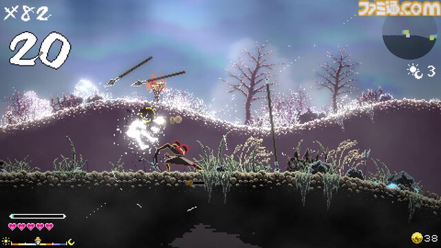 『Berserk or Die』レビュー。『ヴァンサバ』poncle初の自社IPは尖った2Dアクションゲーム。キーボードをバンバン叩いて左右から出現する敵を撃退！