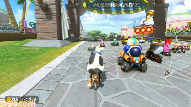 『マリオカート ワールド』24台のレースは混戦・スリリング。ドンドン脱落する“サバイバル”はスピーディー（約10分）に大陸横断、“グランプリ”のレースはコースどうしをつなぐ道でも開催