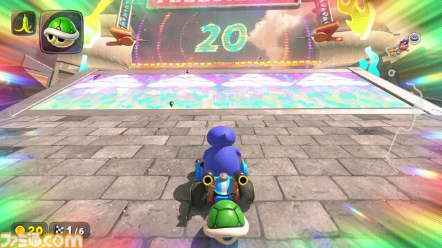 『マリオカート ワールド』24台のレースは混戦・スリリング。ドンドン脱落する“サバイバル”はスピーディー（約10分）に大陸横断、“グランプリ”のレースはコースどうしをつなぐ道でも開催