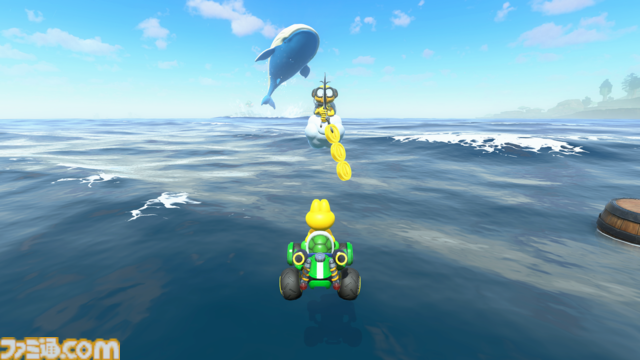 『マリオカート ワールド』のフリーランはカートで陸海空を走るオープンワールド。自由なドライブにPスイッチなどの遊びの要素が満載、楽しすぎる