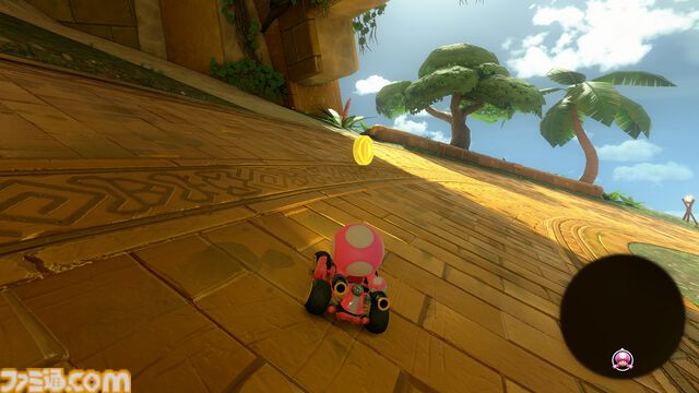 『マリオカート ワールド』のフリーランはカートで陸海空を走るオープンワールド。自由なドライブにPスイッチなどの遊びの要素が満載、楽しすぎる