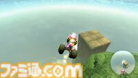 『マリオカート ワールド』のフリーランはカートで陸海空を走るオープンワールド。自由なドライブにPスイッチなどの遊びの要素が満載、楽しすぎる