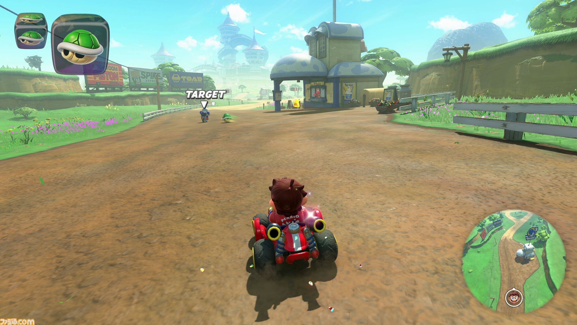 『マリオカート ワールド』のフリーランはカートで陸海空を走るオープンワールド。自由なドライブにPスイッチなどの遊びの要素が満載、楽しすぎる