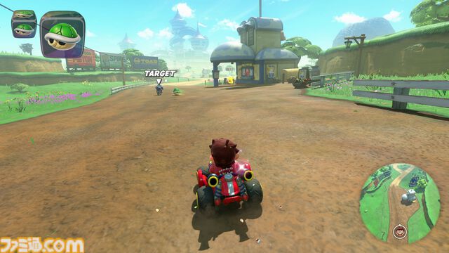『マリオカート ワールド』のフリーランはカートで陸海空を走るオープンワールド。自由なドライブにPスイッチなどの遊びの要素が満載、楽しすぎる