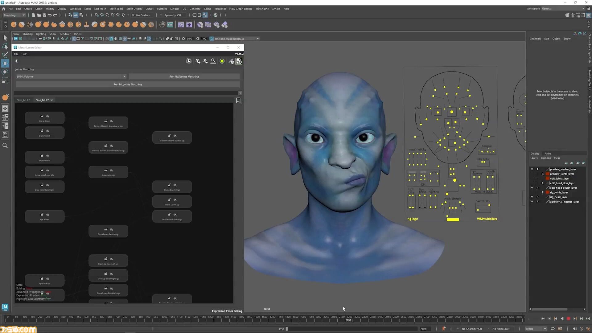 “MetaHuman”リアルなキャラ制作ツール正式版がリリース。“Unreal Engine”上で利用可能、声と感情にあわせて表情を自動生成できるように