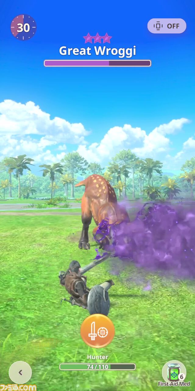『モンハンナウ』シーズン6で狩猟笛実装、タップと長押しで直感的に演奏可能。新モンスターはナルガクルガ、ビシュテンゴ、ドスフロギィ、ブラントドス