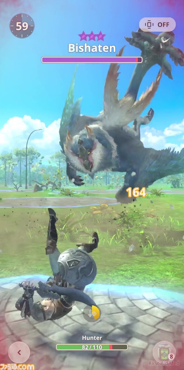 『モンハンナウ』シーズン6で狩猟笛実装、タップと長押しで直感的に演奏可能。新モンスターはナルガクルガ、ビシュテンゴ、ドスフロギィ、ブラントドス