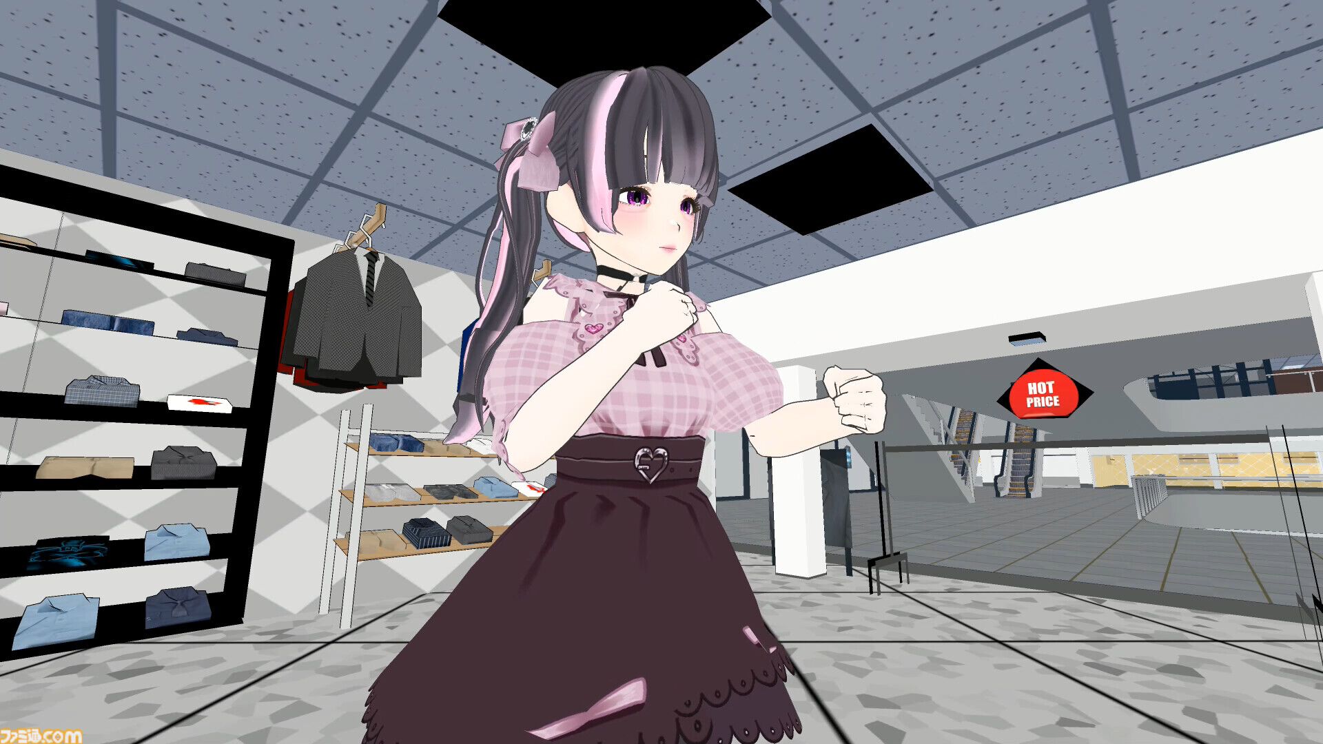 『彼氏の周りにいたら嫌な女友達を拳でわからせるゲーム』彼氏を取られないよう邪悪な女友だちを叩きのめす恋愛3D格闘アクション。Steamストアページ公開中