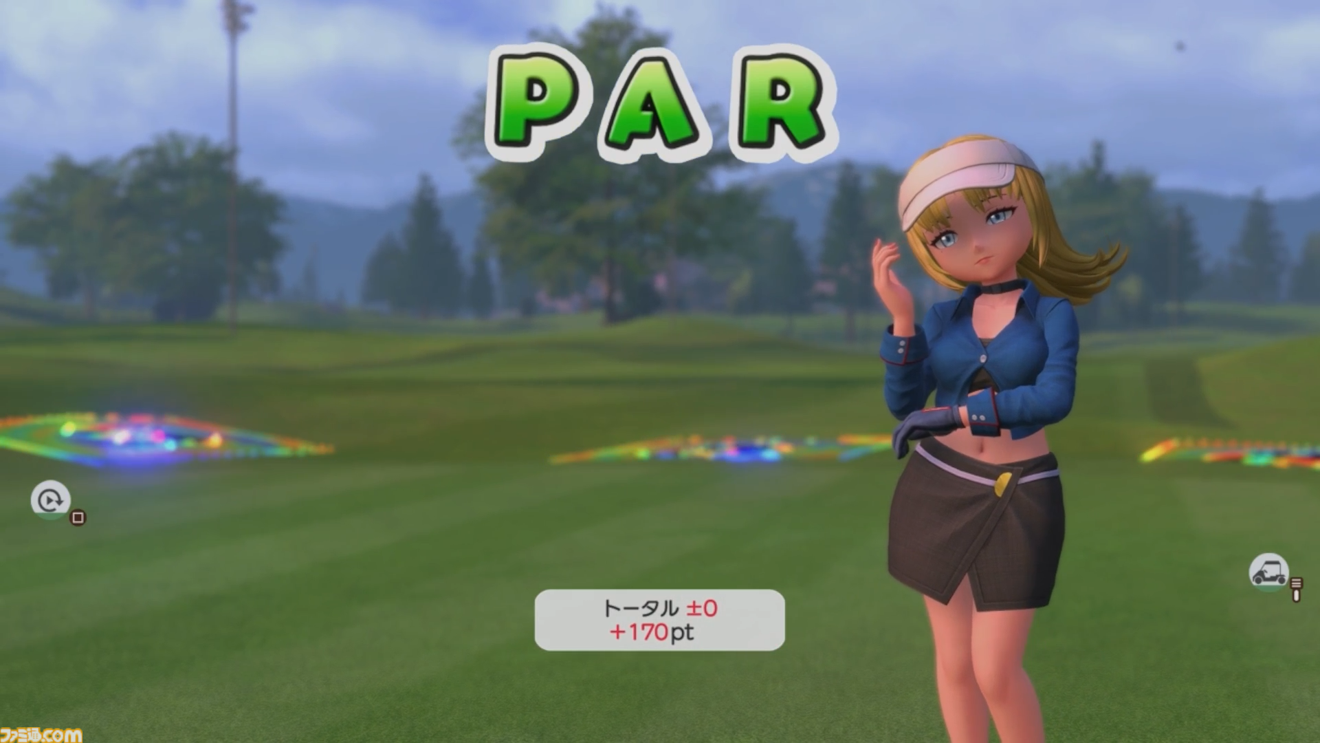 『みんなのGOLF WORLD』先行レビュー。新操作モードはシリーズ未経験者でも超やりやすい。"カラフルストローク"はパーティーゲーム感が強め