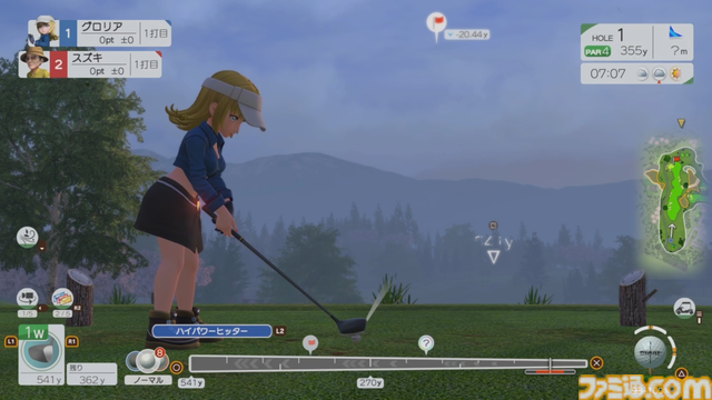『みんなのGOLF WORLD』先行レビュー。新操作モードはシリーズ未経験者でも超やりやすい。"カラフルストローク"はパーティーゲーム感が強め