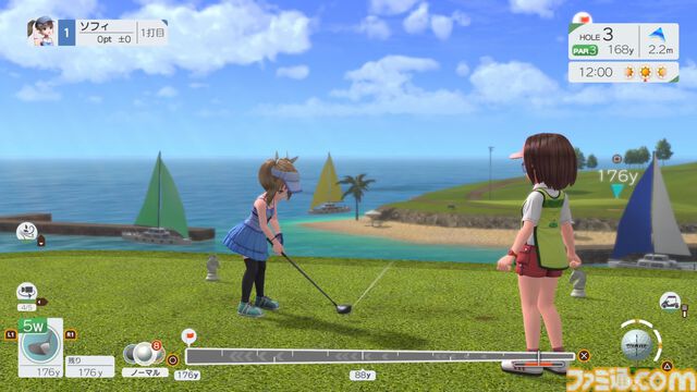 『みんなのGOLF WORLD』先行レビュー。新操作モードはシリーズ未経験者でも超やりやすい。"カラフルストローク"はパーティーゲーム感が強め
