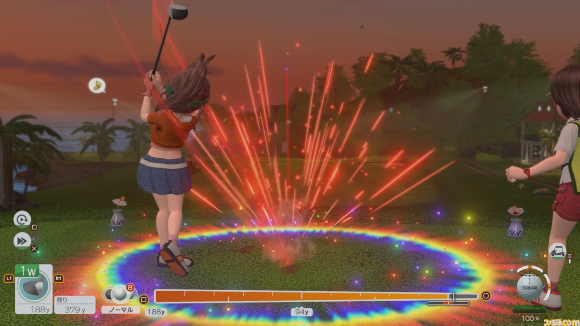 『みんなのGOLF WORLD』先行レビュー。新操作モードはシリーズ未経験者でも超やりやすい。"カラフルストローク"はパーティーゲーム感が強め