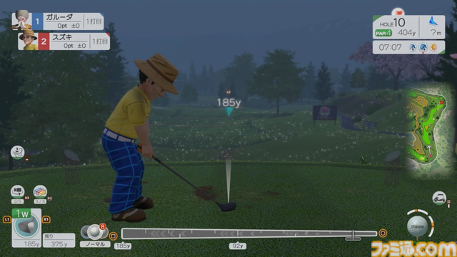 『みんなのGOLF WORLD』先行レビュー。新操作モードはシリーズ未経験者でも超やりやすい。"カラフルストローク"はパーティーゲーム感が強め