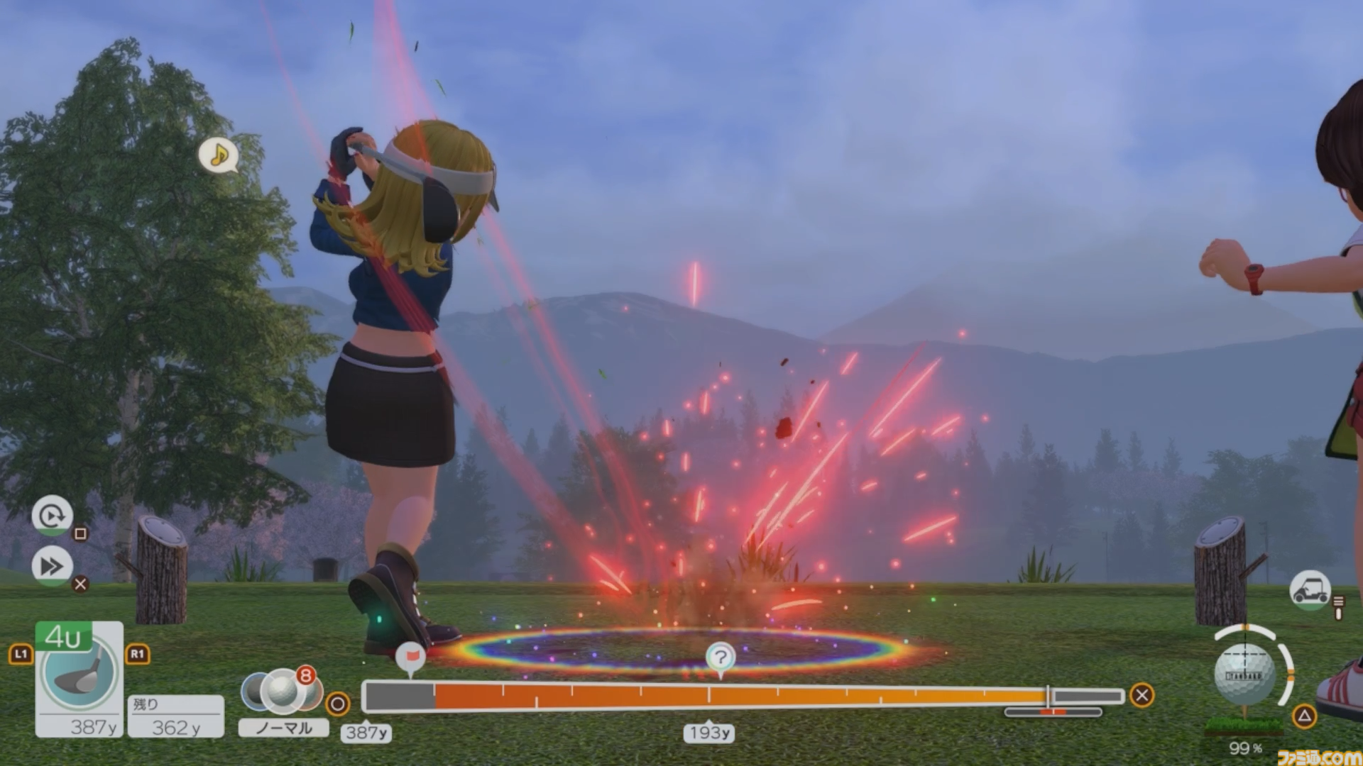 『みんなのGOLF WORLD』先行レビュー。新操作モードはシリーズ未経験者でも超やりやすい。"カラフルストローク"はパーティーゲーム感が強め