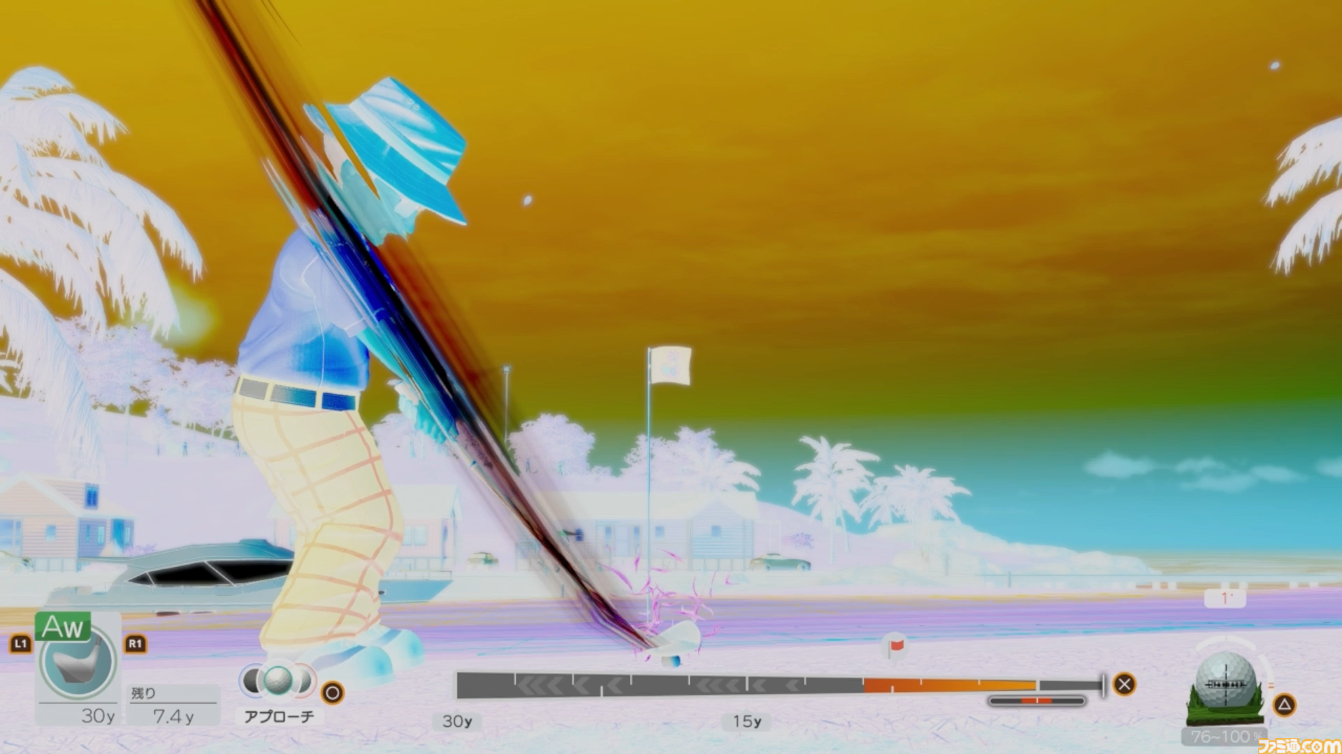 『みんなのGOLF WORLD』先行レビュー。新操作モードはシリーズ未経験者でも超やりやすい。"カラフルストローク"はパーティーゲーム感が強め