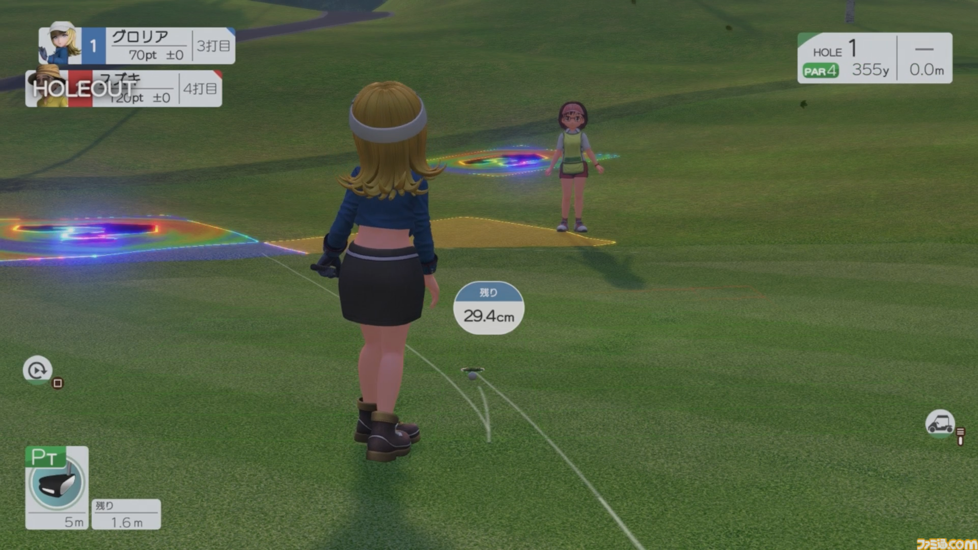 『みんなのGOLF WORLD』先行レビュー。新操作モードはシリーズ未経験者でも超やりやすい。"カラフルストローク"はパーティーゲーム感が強め