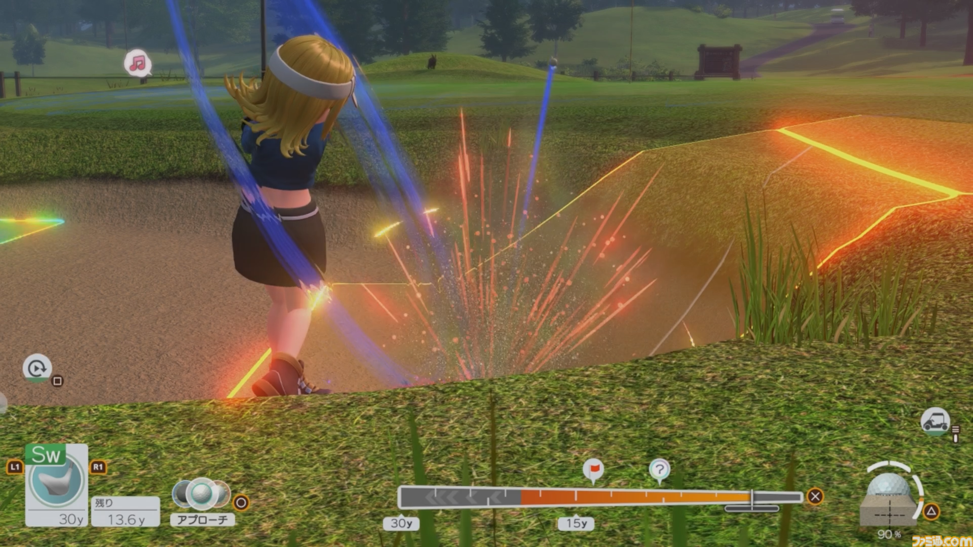 『みんなのGOLF WORLD』先行レビュー。新操作モードはシリーズ未経験者でも超やりやすい。"カラフルストローク"はパーティーゲーム感が強め