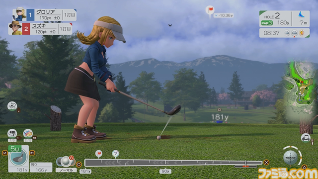 『みんなのGOLF WORLD』先行レビュー。新操作モードはシリーズ未経験者でも超やりやすい。"カラフルストローク"はパーティーゲーム感が強め