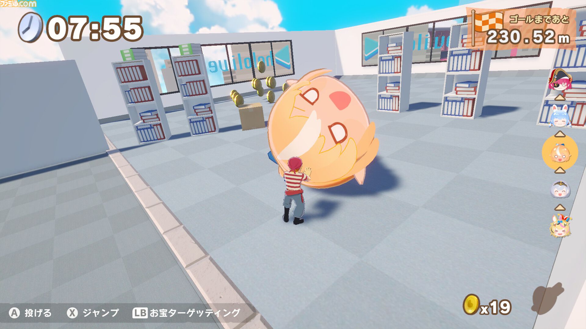 『ホロライブごろごろマウンテン』宝鐘マリンのお宝転がし3Dパズルアクション体験版配信。前作好評のホロメンにぎやかおしゃべりボイスは健在