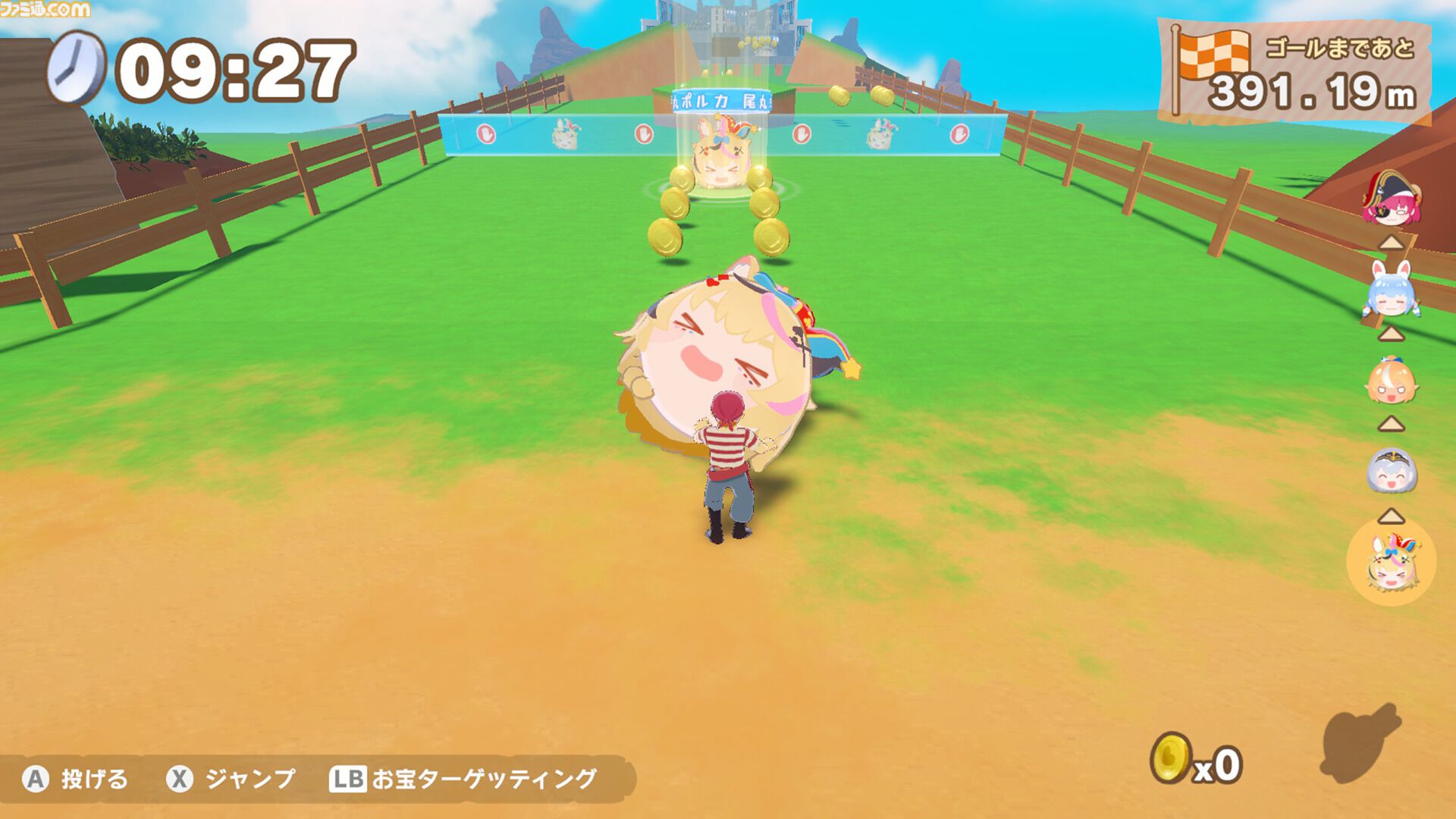 『ホロライブごろごろマウンテン』宝鐘マリンのお宝転がし3Dパズルアクション体験版配信。前作好評のホロメンにぎやかおしゃべりボイスは健在