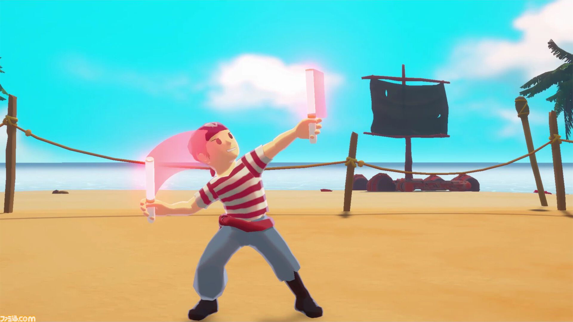 『ホロライブごろごろマウンテン』宝鐘マリンのお宝転がし3Dパズルアクション体験版配信。前作好評のホロメンにぎやかおしゃべりボイスは健在