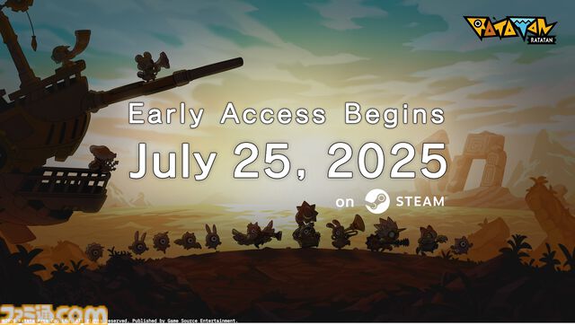 『ラタタン（RATATAN）』がSteamにて7月25日よりアーリーアクセスを開始。『パタポン』開発者によるリズムローグライクアクション