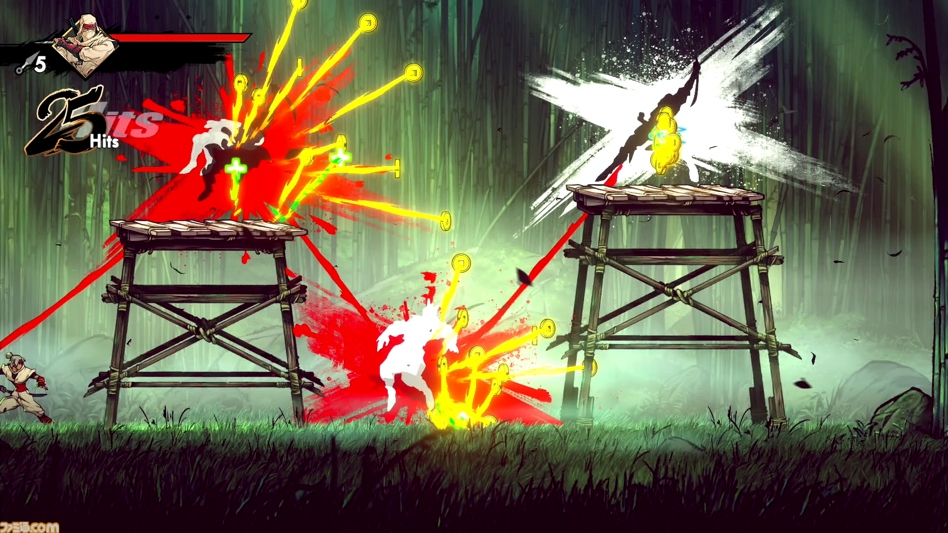 『SHINOBI 復讐の斬撃』先行レビュー＆インタビュー。“何が何でも操作する気持ちよさを味わわせたい”という作り手の思いがこもった爽快忍者アクション。手描きの背景絵やアニメーションに脱帽