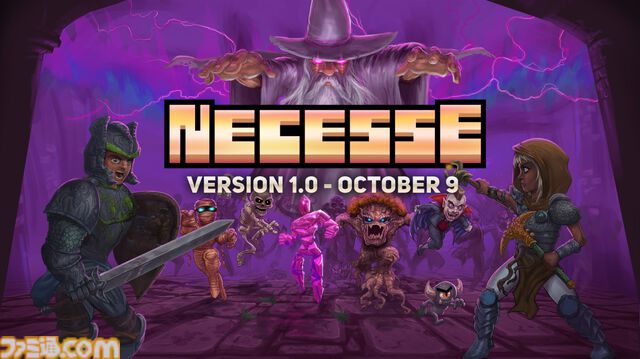 『Necesse: ネセス』早期アクセスで150万本を販売したサバイバルサンドボックスゲームが10月9日に正式リリース。無限に広がる世界で戦闘・クラフト・街づくり
