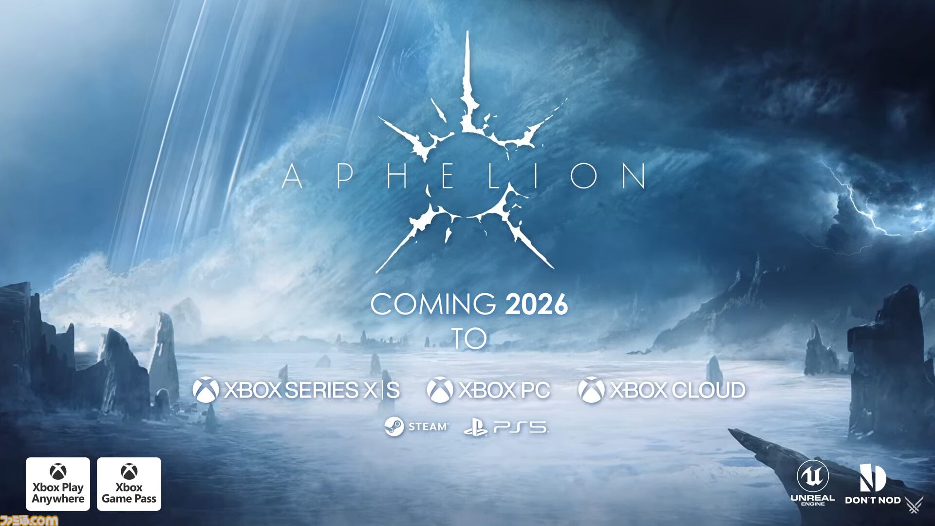 『APHELION』2026年発売決定。『ライフ イズ ストレンジ』シリーズのDON’T NODがパブリッシングを手掛ける新作SFアドベンチャー。対応プラットフォームはPS5／Xbox／Steam【Xbox Games Showcase】