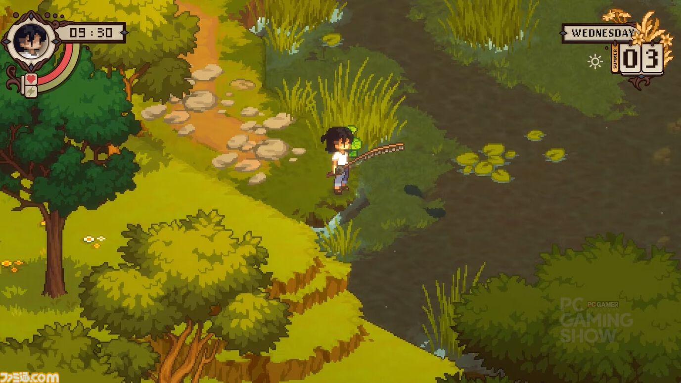『Grave Seasons』連続殺人犯が潜む町で暮らす不気味な農業シミュレーション。謎を解き明かすため、少しくらい不法侵入しても許してくれるよね【PC Gaming Show】