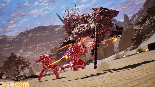 『デモンエクスマキナ タイタニックサイオン』他プレイヤーの残骸から弾薬や装備を獲得できる新システムが公開。最新映像に合わせてストーリーやゲームシステムが解禁