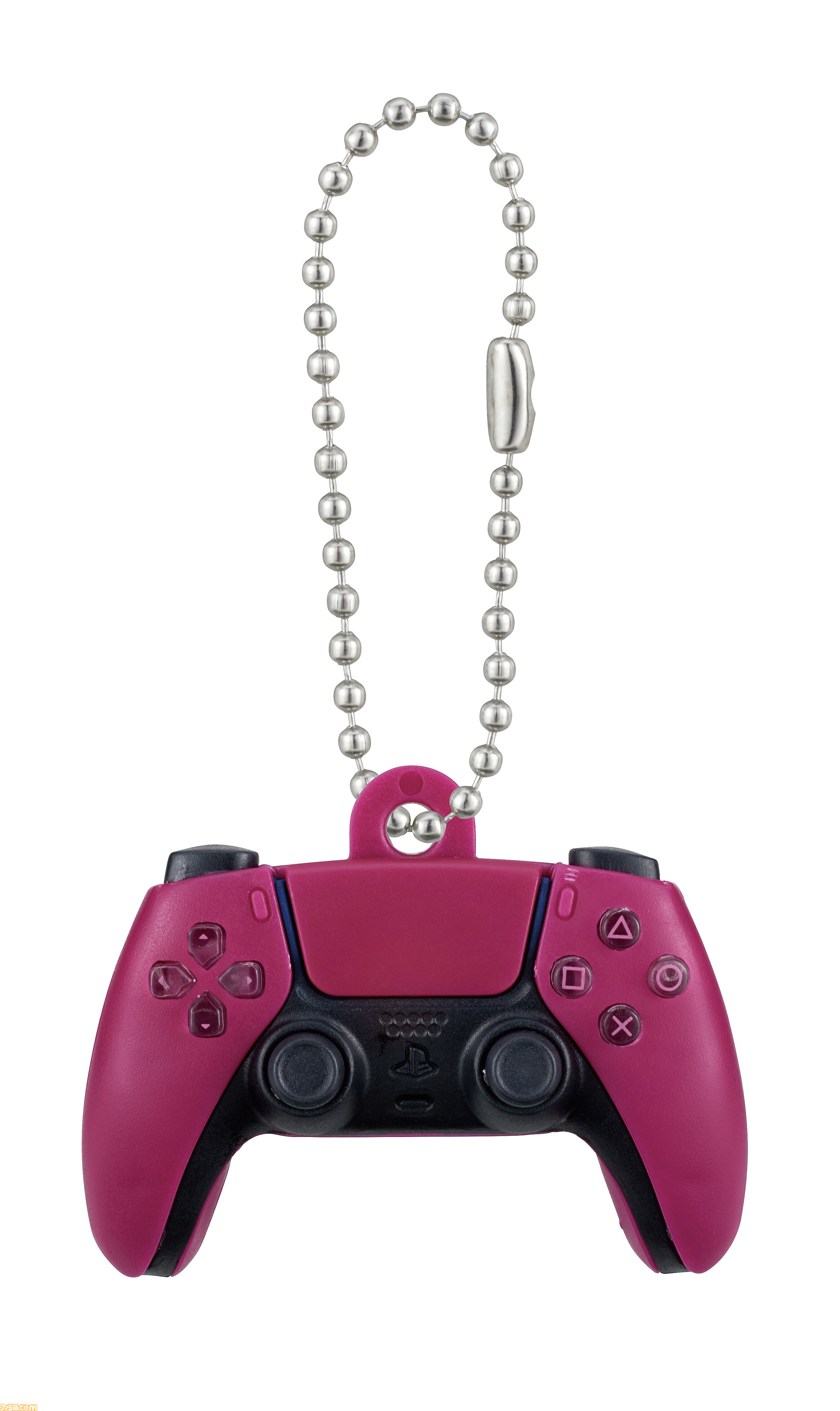 【PS5】コントローラーのミニチュアマスコットが7月下旬にガチャで発売。ホワイトを始め、コズミックレッドやスターライトブルーなど6種類が展開